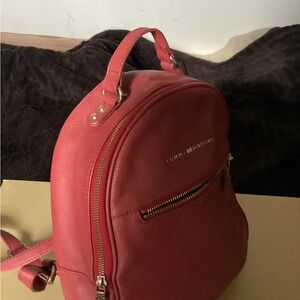 Tommy Hilfiger Cherry Red Backpack